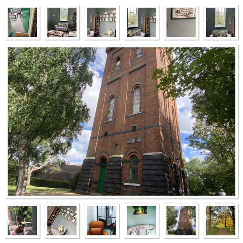 Benfleet Counselling Water Tower building, therapy centre providing individual and couples therapy fees in Essex